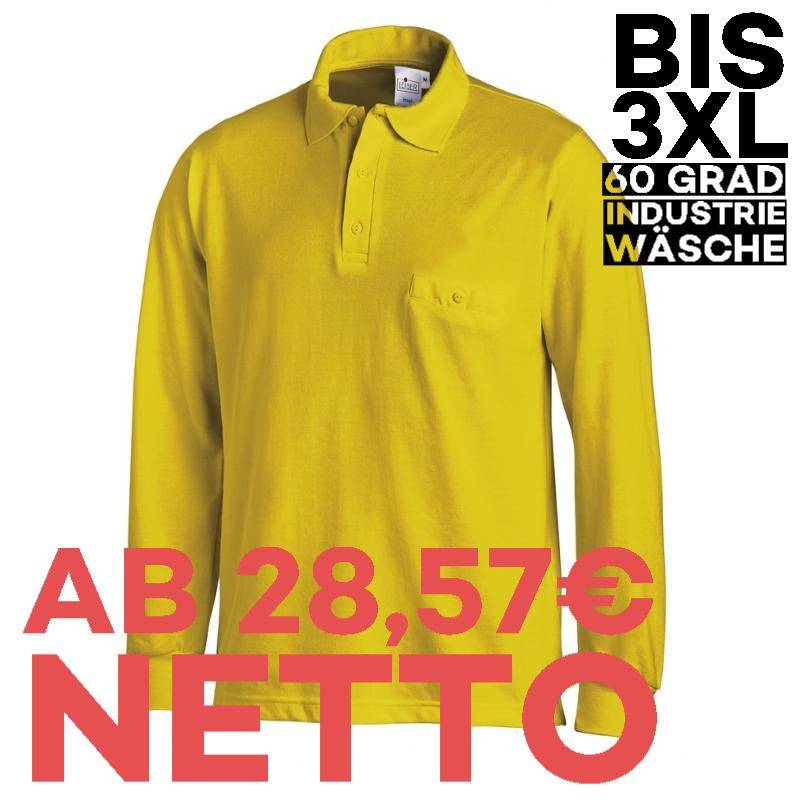 Poloshirt 841 von LEIBER / Farbe: gelb / 50 % Baumwolle 50 % Polyester - | MEIN-KASACK.de | kasack | kasacks | kassak | 