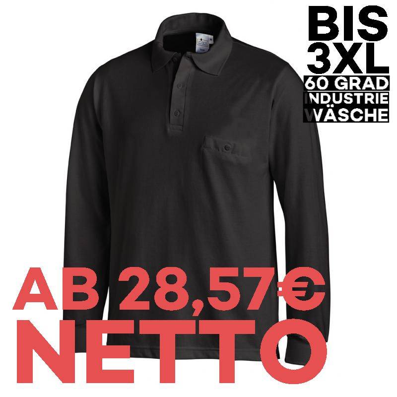 Poloshirt 841 von LEIBER / Farbe: schwarz / 50 % Baumwolle 50 % Polyester - | MEIN-KASACK.de | kasack | kasacks | kassak
