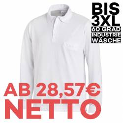 Poloshirt 841 von LEIBER / Farbe: weiß / 50 % Baumwolle 50 % Polyester - | MEIN-KASACK.de | kasack | kasacks | kassak | 
