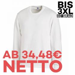 Unisex-Sweatshirt 882 von LEIBER / Farbe: weiß / 50% Baumwolle 50% Polyester - | MEIN-KASACK.de | kasack | kasacks | kas