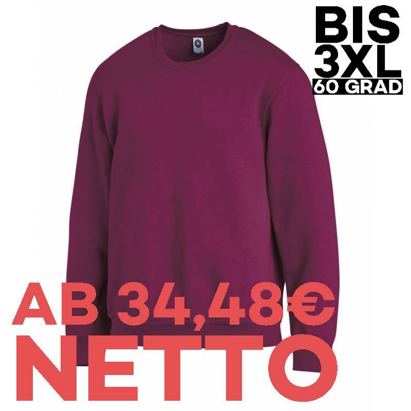 Unisex-Sweatshirt 882 von LEIBER / Farbe: beere / 50% Baumwolle 50% Polyester - | MEIN-KASACK.de | kasack | kasacks | ka