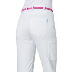 Damenhose 7490 von LEIBER / Farbe: weiß / 50 % Baumwolle 50% Polyester - | MEIN-KASACK.de | kasack | kasacks | kassak | 