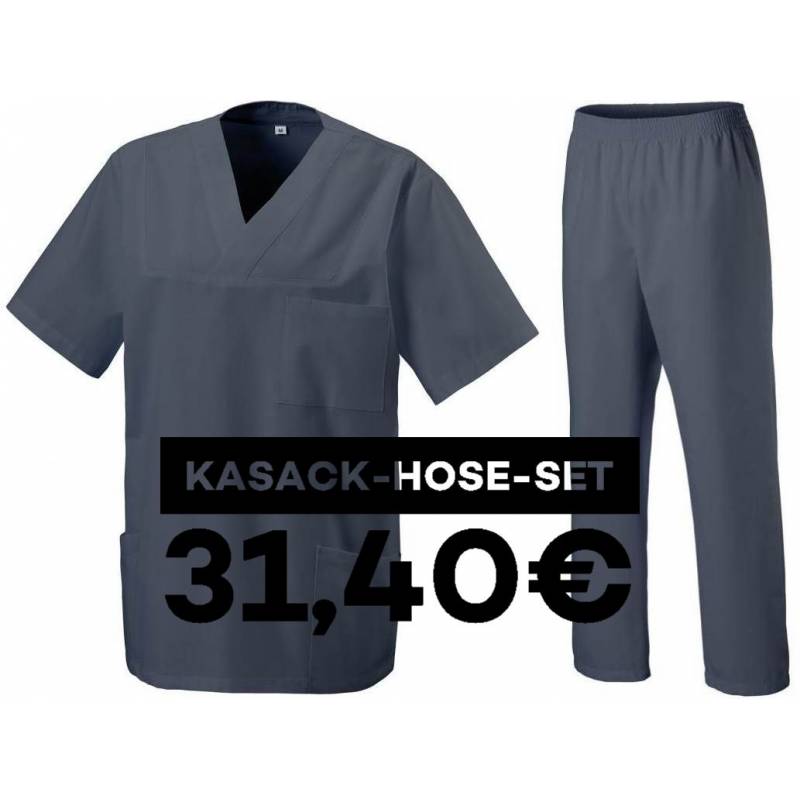 SALE - Kombination aus KASACK 273 und  SCHLUPFHOSE 330 von MEIN-KASACK.de / Farbe: GRAPHIT - | MEIN-KASACK.de | kasack |