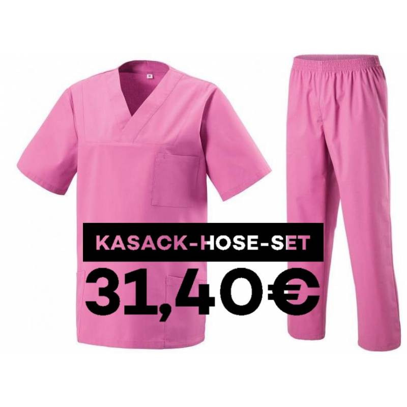 SALE - Kombination aus KASACK 273 und  SCHLUPFHOSE 330 von MEIN-KASACK.de / Farbe: PINK - | MEIN-KASACK.de | kasack | ka