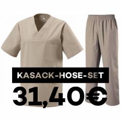 SALE - Kombination aus KASACK 273 und  SCHLUPFHOSE 330 von MEIN-KASACK.de / Farbe: SAND - | MEIN-KASACK.de | kasack | ka