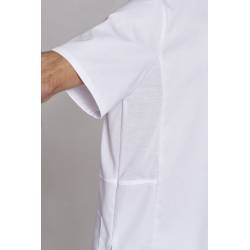 Herren-Kasack - 1346 von LEIBER / Farbe: weiß / 50 % Polyester 50 % Baumwolle - 2