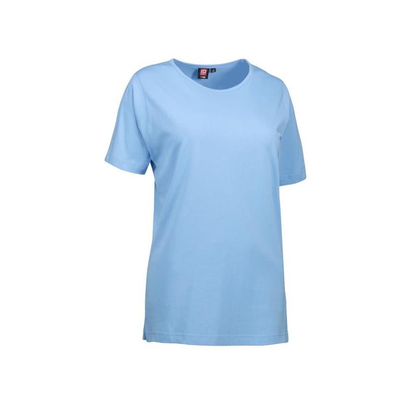 T-TIME Damen T-Shirt 0512 von ID / Farbe: hellblau / 100% BAUMWOLLE - | MEIN-KASACK.de | kasack | kasacks | kassak | ber