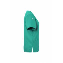 Damen - Kasack KS 66 - ESSENTIAL von KARLOWSKY / Farbe: smaragdgrün / 65% Polyester-35% Baumwolle-150 g - 4