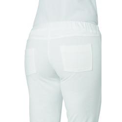 Damen-Sweathose - STRETCH -7560 von LEIBER / Farbe: weiß / 95 % Baumwolle 5% Elasthan - | MEIN-KASACK.de | kasack | kasa