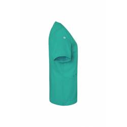 Damen - Kasack KS 63 - ESSENTIAL von KARLOWSKY / Farbe: smaragdgrün / 65% Polyester-35% Baumwolle-150 g - 4