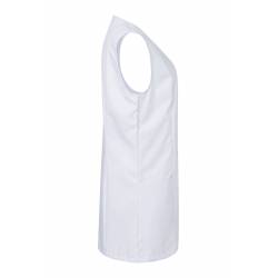 Damen-Kasack - ohne Arm - KS 40 von KARLOWSKY / Farbe: weiß / 65% Polyester-35% Baumwolle-215 g - 5