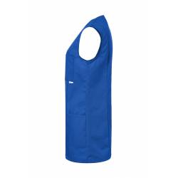 Damen-Kasack - ohne Arm - KS 40 von KARLOWSKY / Farbe: blau / 65% Polyester-35% Baumwolle-215 g - 3
