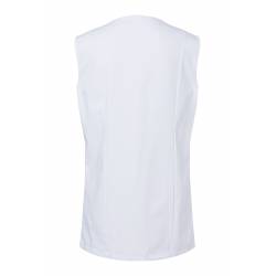 Damen-Kasack - ohne Arm - BKS 1 BASIC von KARLOWSKY / Farbe: weiß / 65% Polyester-35% Baumwolle-195 g - 3