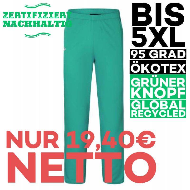 Damenhose - ESSENTIAL HM 14 von KARLOWSKY / Farbe: smaragdgrün / 65% Polyester 35% Baumwolle 150g - 1