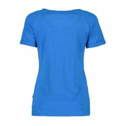 RESTPOSTEN: CORE Slub Damen T-Shirt 537 von ID / Farbe: blau - 4