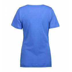 RESTPOSTEN: Interlock Damen T-Shirt | Rund-Ausschnitt | 508 von ID / Farbe: azur - 4