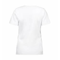 RESTPOSTEN: T-TIME Damen T-Shirt 0512 von ID / Farbe: weiß / 100% BAUMWOLLE - 3
