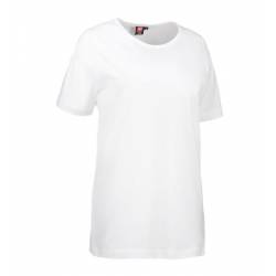 RESTPOSTEN: T-TIME Damen T-Shirt 0512 von ID / Farbe: weiß / 100% BAUMWOLLE - 1