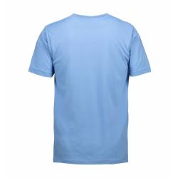RESTPOSTEN: T-Shirt 0500 von ID / Farbe: hellblau / 100% BAUMWOLLE - 2