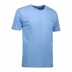 RESTPOSTEN: T-Shirt 0500 von ID / Farbe: hellblau / 100% BAUMWOLLE - 1