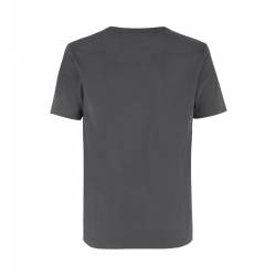 Stretch Herren T-Shirt 594 von ID / Farbe: Silber grau / 95% BAUMWOLLE 5% ELASTHAN - 4