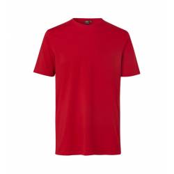 Stretch Herren T-Shirt 594 von ID / Farbe: Rot / 95% BAUMWOLLE 5% ELASTHAN - 2