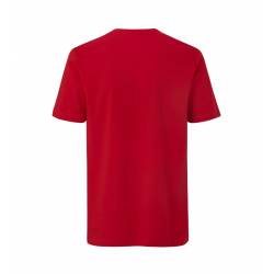 Stretch Herren T-Shirt 594 von ID / Farbe: Rot / 95% BAUMWOLLE 5% ELASTHAN - 4
