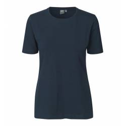 Stretch Damen T-Shirt 595 Komfort von ID / Farbe: Navy / 75% Baumwolle 20% Viskose 5% Elasthan - 2
