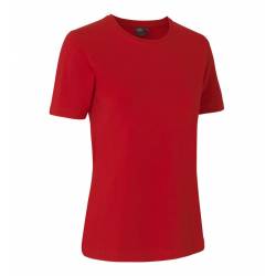 Stretch Damen T-Shirt 595 Komfort von ID / Farbe: Rot / 75% Baumwolle 20% Viskose 5% Elasthan - 1