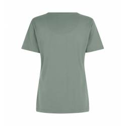 TENCEL - Damen T-Shirt |529 von ID / Farbe: Alt-grün / 70% Polyester (recycled) 30% Lyocell - 4