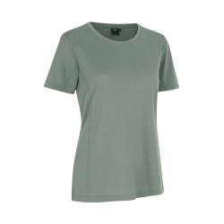TENCEL - Damen T-Shirt |529 von ID / Farbe: Alt-grün / 70% Polyester (recycled) 30% Lyocell - 1