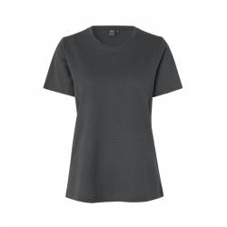 TENCEL - Damen T-Shirt |529 von ID / Farbe: Silber grau / 70% Polyester (recycled) 30% Lyocell - 2