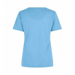 TENCEL - Damen T-Shirt |529 von ID / Farbe: Hellblau / 70% Polyester (recycled) 30% Lyocell - 4