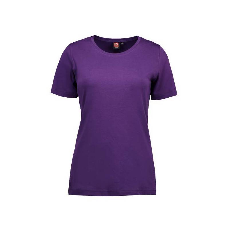 RESTPOSTEN: Interlock Damen T-Shirt | Rund-Ausschnitt | 508 von ID / Farbe: lila - 1