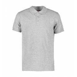 RESTPOSTEN: Stretch Herren Poloshirt | 525 von ID / Farbe: grau / 95% BAUMWOLLE 5% ELASTHAN - 3