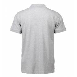 RESTPOSTEN: Stretch Herren Poloshirt | 525 von ID / Farbe: grau / 95% BAUMWOLLE 5% ELASTHAN - 4