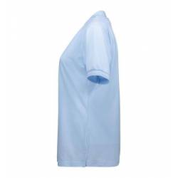 RESTPOSTEN: Klassisches Damen Poloshirt | 521 von ID / Farbe: hellblau / 50% BAUMWOLLE 50% POLYESTER - 2