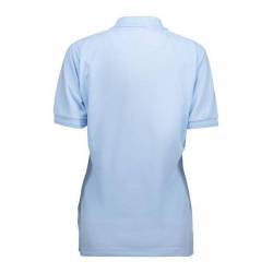 RESTPOSTEN: Klassisches Damen Poloshirt | 521 von ID / Farbe: hellblau / 50% BAUMWOLLE 50% POLYESTER - 4