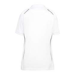 RESTPOSTEN: PRO Wear Damen Poloshirt | Paspel 329 von ID / Farbe: weiß - 2