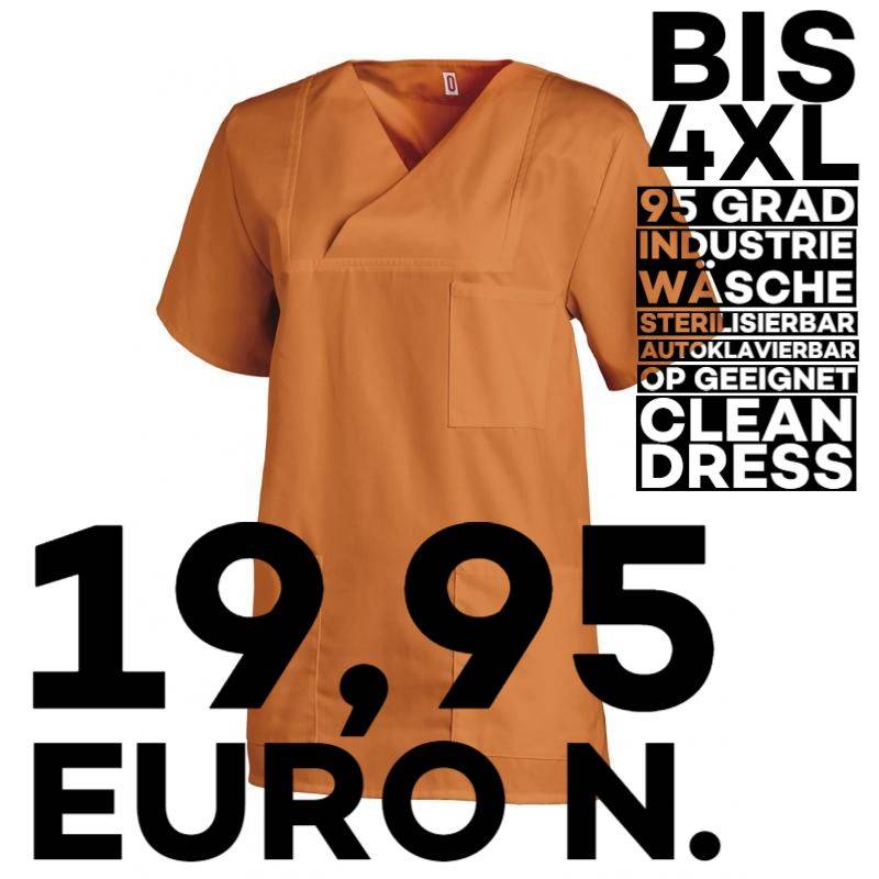 Damen-Kasack / Schlupfjacke 769 von LEIBER / Farbe: orange / 50 % Baumwolle 50 % Polyester - 1