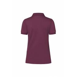 Damen Workwear Poloshirt | PF 6 von KARLOWSKY / Farbe: aubergine / 51% Polyester / 47% BW / 2% Elastane - 2