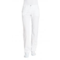 Damenhose 1140 von LEIBER / Farbe: weiß / 50 % Baumwolle 50 % Polyester - | MEIN-KASACK.de | kasack | kasacks | kassak |