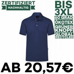 Herren Workwear Poloshirt | PM 6 von KARLOWSKY / Farbe: marine / 51% Polyester / 47% BW / 2% Elastane - | MEIN-KASACK.de