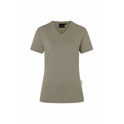 copy of Damen Workwear T-Shirt| TF 5 von KARLOWSKY / Farbe: aubergine / 51% Polyester / 46% BW / 3% Elastane - 1