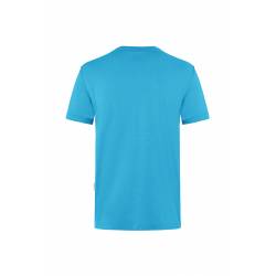 Stretch - Herren Workwear T-Shirt| TM 9 von KARLOWSKY / Farbe: pazifikblau / 51% Polyester / 46% BW / 3% Elastane - 2