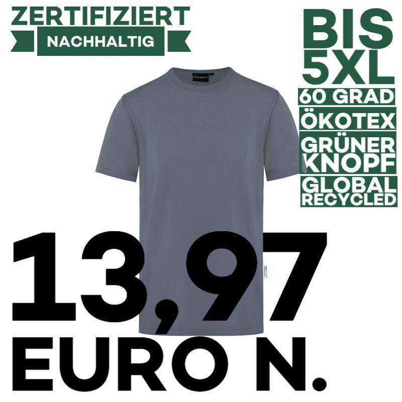 Stretch - Herren Workwear T-Shirt| TM 9 von KARLOWSKY / Farbe: anthrazit / 51% Polyester / 46% BW / 3% Elastane - | MEIN