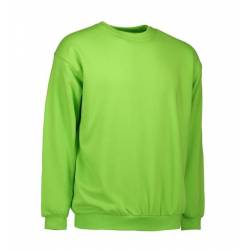 RESTPOSTEN: Klassisches Herren Sweatshirt 600 von ID / Farbe: lime - 1