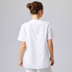 Damen -  Kasack 293 von MEIN-KASACK.de  / Farbe: weiß / 50% Baumwolle 50% Polyester 175 gr. - | MEIN-KASACK.de | kasack 