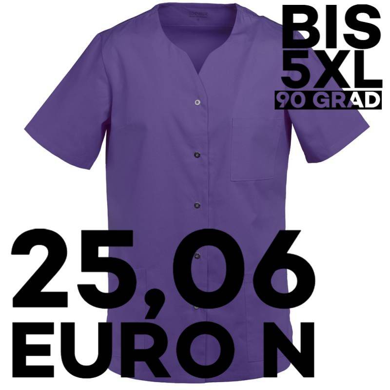 Damen -  Kasack 240 von MEIN-KASACK.de  / Farbe: purple - lila / 50% Baumwolle 50% Polyester 175 gr. - | MEIN-KASACK.de 