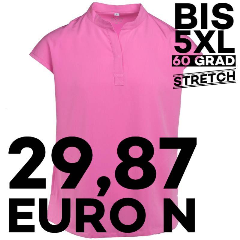 Damen - STRETCH -Kasack 239 von EXNER / Farbe: pink / 72% Polyester, 23% Viscose, 5% Spandex, 180 g - | MEIN-KASACK.de |